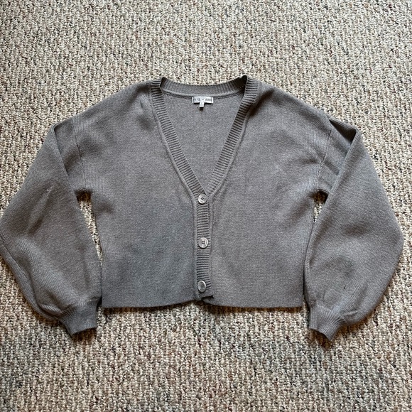 Buckle Sweaters - Fitz + Eddi Buckle brand bell sleeve sweater cardigan